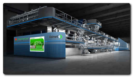 Valmet's modern and distinctive industrial design is valued by paper and board producers