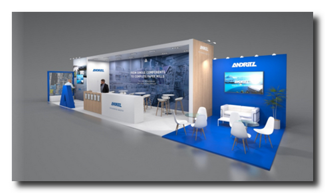 ANDRITZ will present its latest innovations for state-of-the-art paper production  and value-added services at MIAC 2021 (booth no. 71). “Photo: ANDRITZ”.