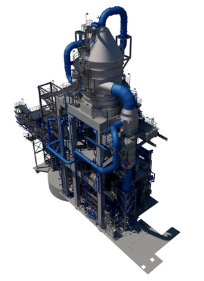 3D rendering of the Ash ReCrystallization (ARC) plant