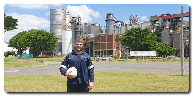Eddie Barnard, a University of Stellenbosch student, used his bursary to explore the commercial viability of using technical lignin (a by-product from the wood pulping phase in pulp or paper making) and pulp and paper sludge (rejected, degraded, and spilled fibres and water from the pulping and paper making processes) to make composite materials. Lignin has binding properties, which when combined with sludge, could be used to make construction materials such as a replacement for particle board. The use of lignin together with pulp and paper sludge could replace components that would otherwise be produced from fossil-based resources, and reduce associated waste, greenhouse gas emissions and disposal costs. 