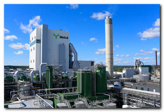 Äänekoski bioproduct mill. Photo Metsä Group