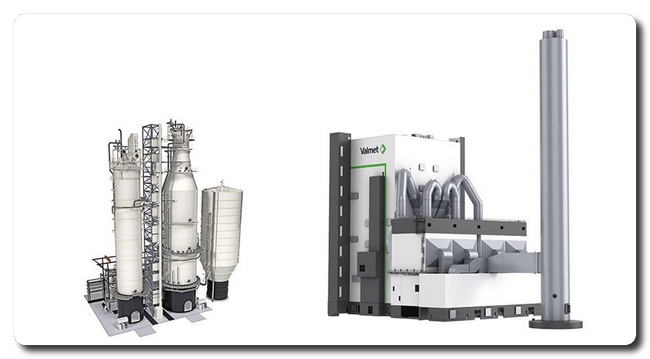Valmet’s delivery includes latest Valmet Continuous Cooking technology and high power recovery boiler (Illustrative image)